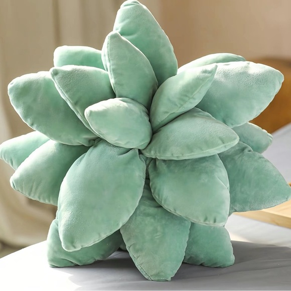 Large Succulent Pillow - NIP - Picture 2 of 2